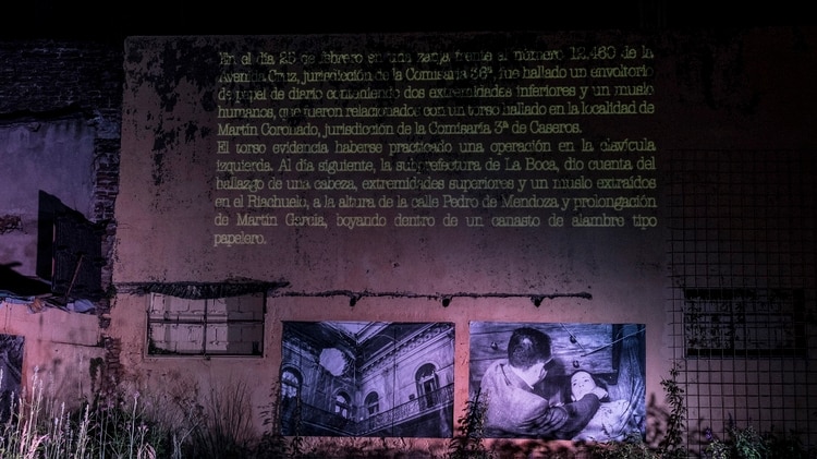 “Con toda la muerte al aire”: un performance lleno de historia