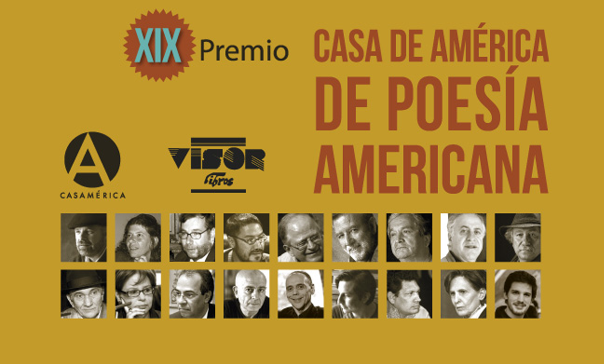 Casa de América invita al XIX Premio Poesía Americana