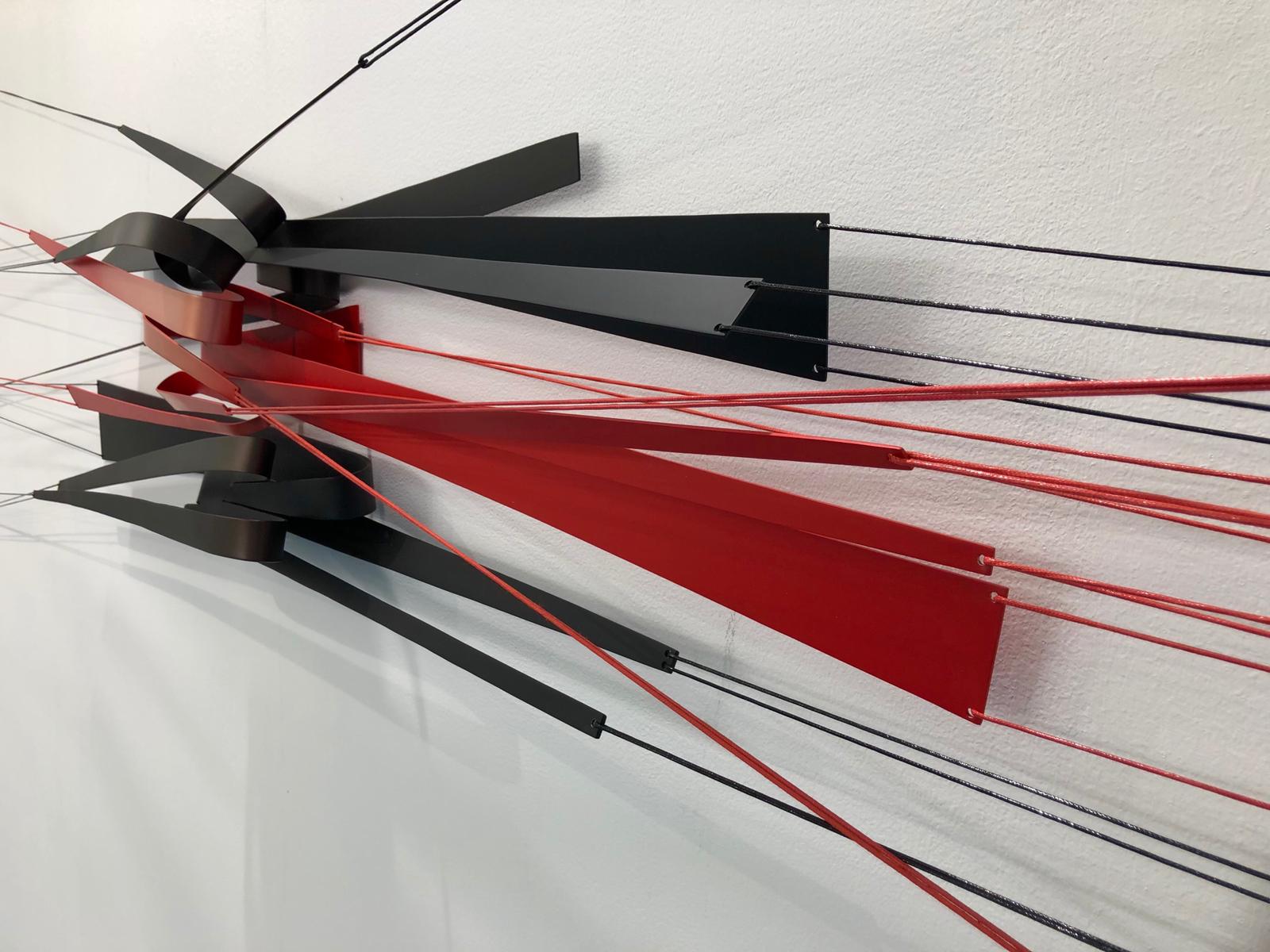 El artista venezolano Luis Millé expone sus flexometrías en la feria Art Central 2019 de Hong Kong