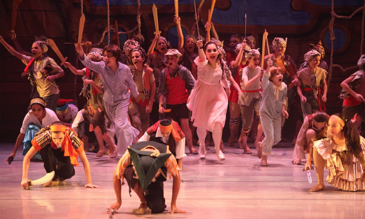 «Peter Pan» baila y vuela con el Ballet de Las Américas