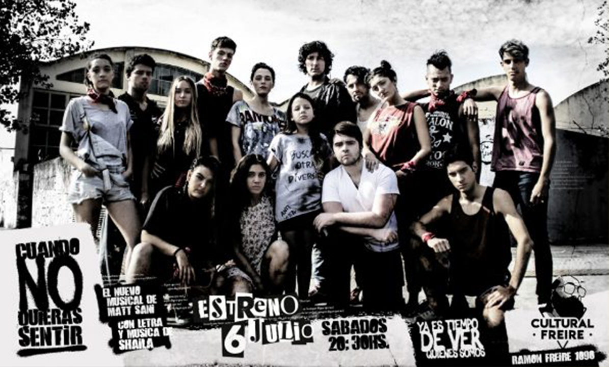 Centro Cultural Freire presenta la obra “Cuando no quieras sentir”