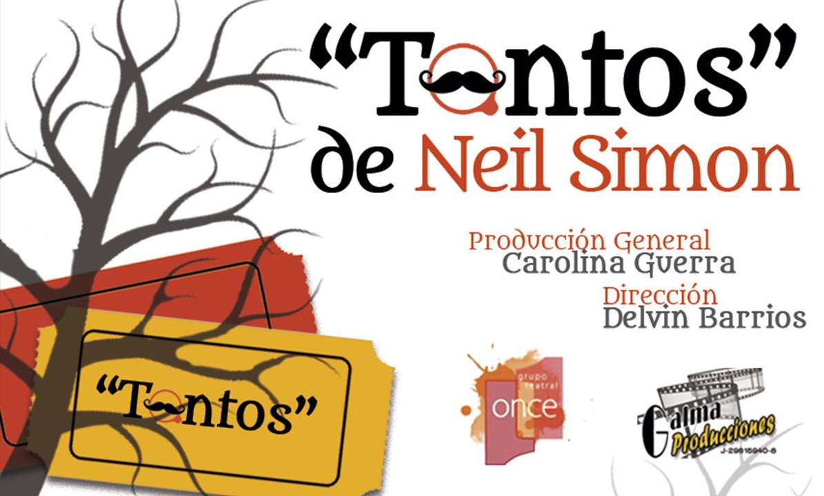 La obra teatral “TONTOS” llega a la sala de conciertos de Unearte