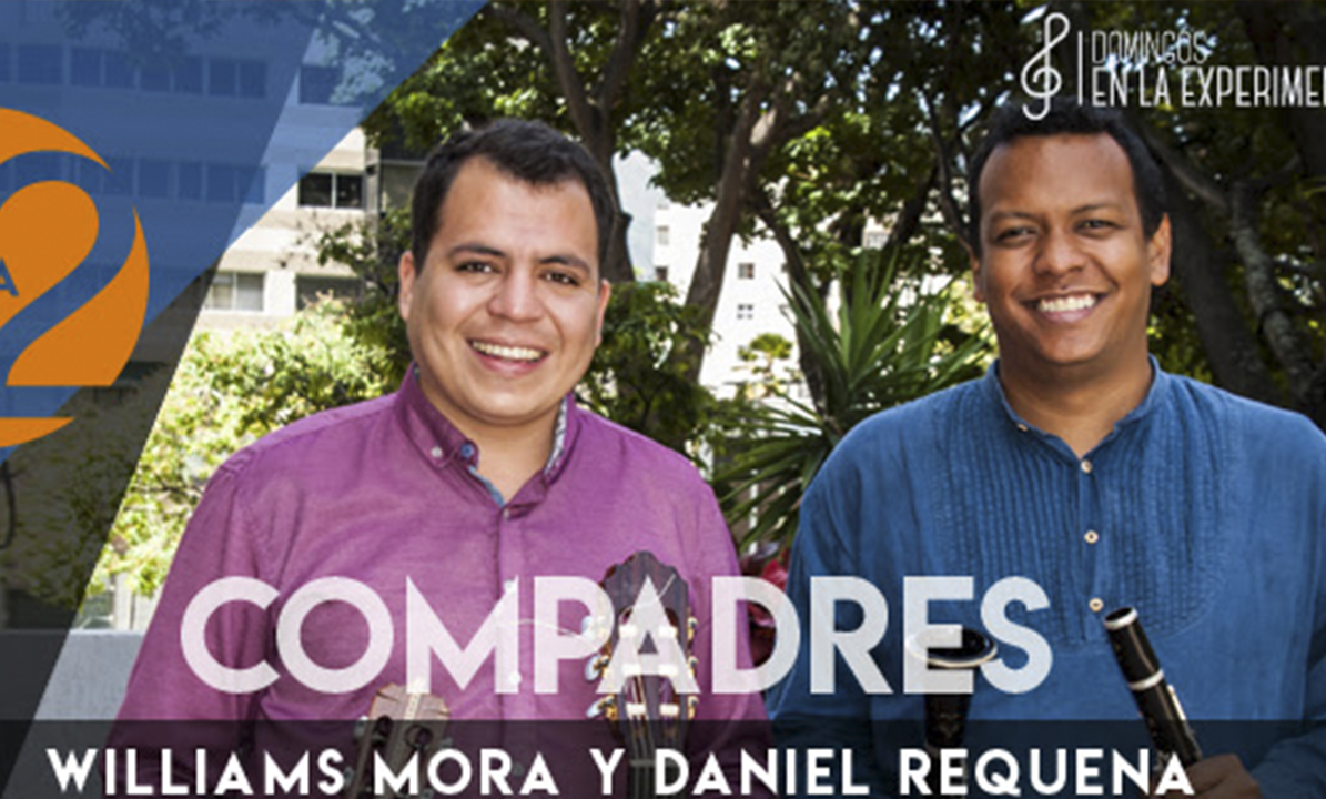 Daniel Requena y Williams Mora se unen en Compadres