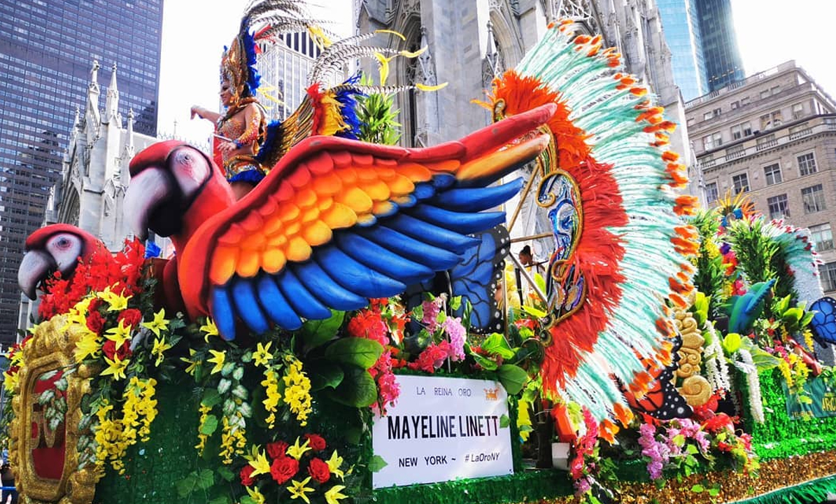 Colombia se llevó el primer lugar en Desfile del Día de la Hispanidad