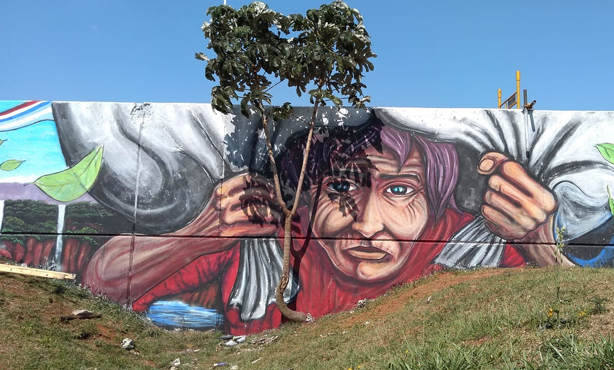 Con el mural más grande del mundo Pampeanos van por el Guinnes