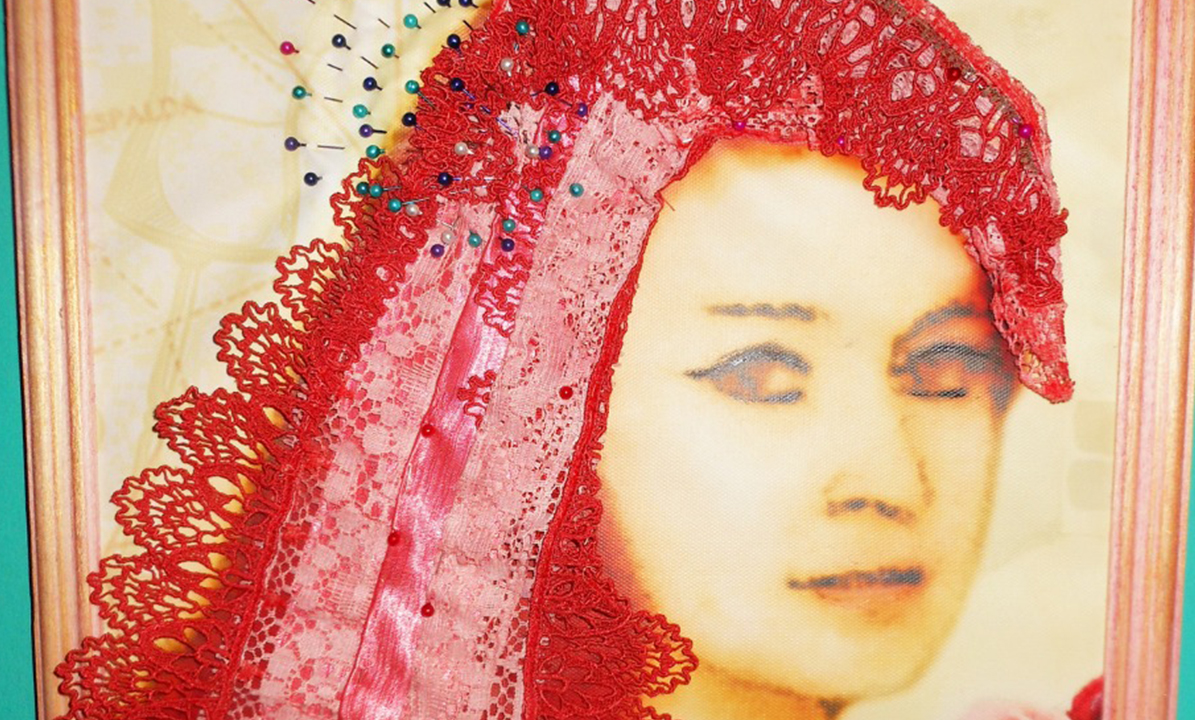 Patricia Ávila nos presenta “Adela”, su última obra textil al mejor estilo de un collage