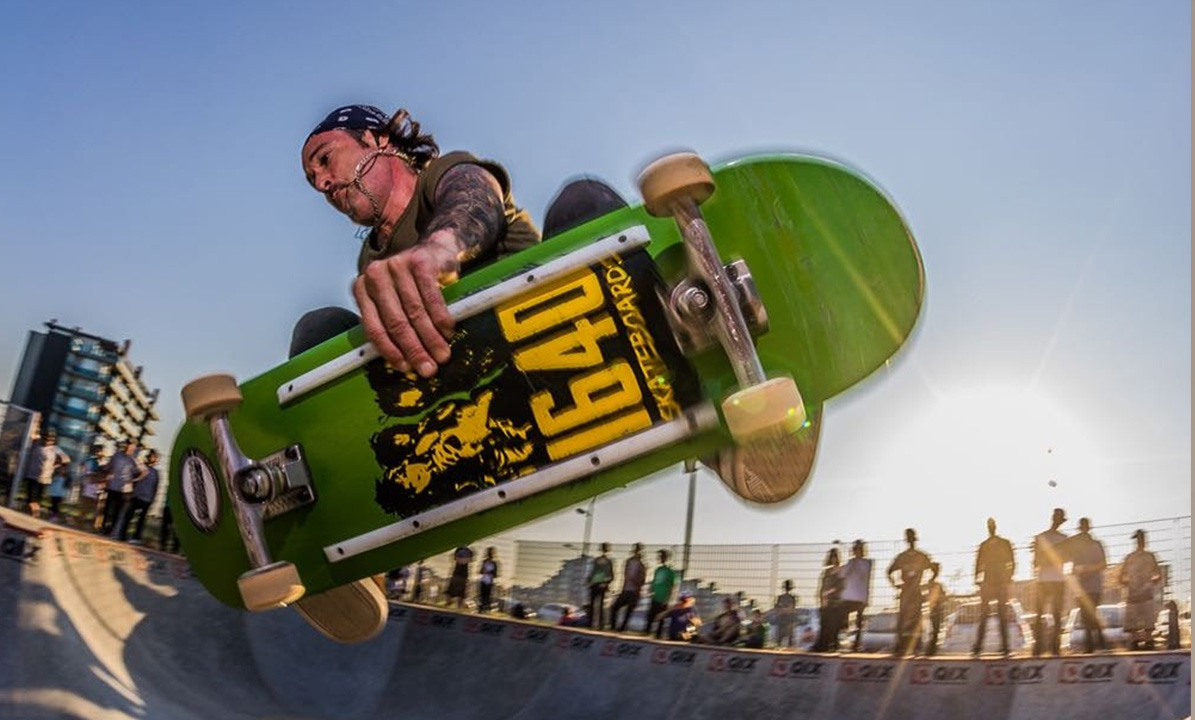 RODRIGO «RORRO» LANTARÓN 36 años sobre un skate