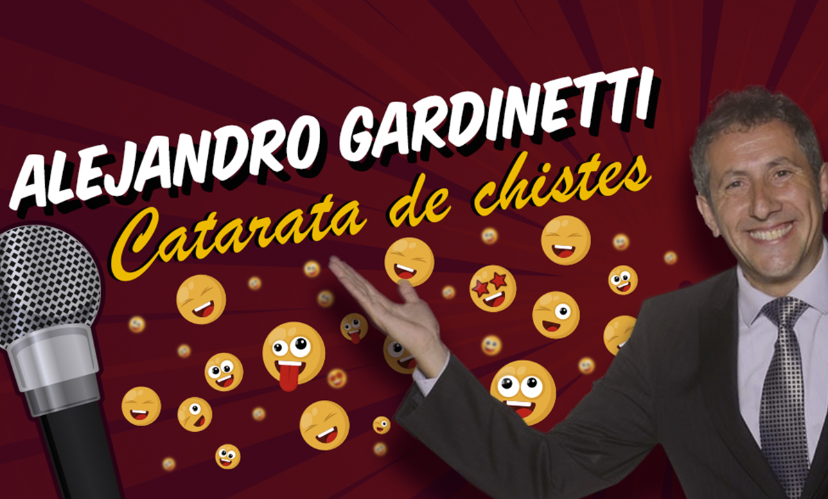 Alejandro Gardinetti llega a tu casa en Catarata de Chistes