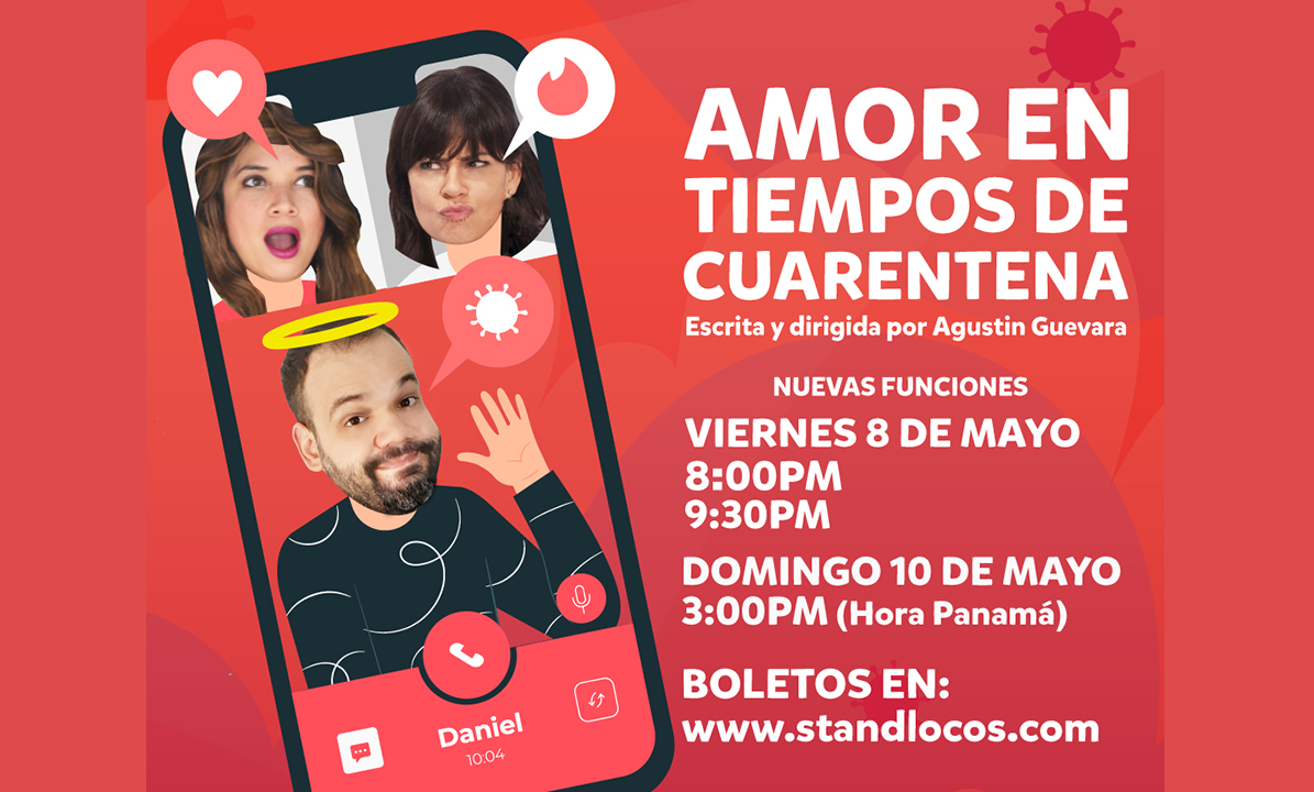 TEATRO ONLINE POR ZOOM  “AMOR EN TIEMPOS DE CUARENTENA”