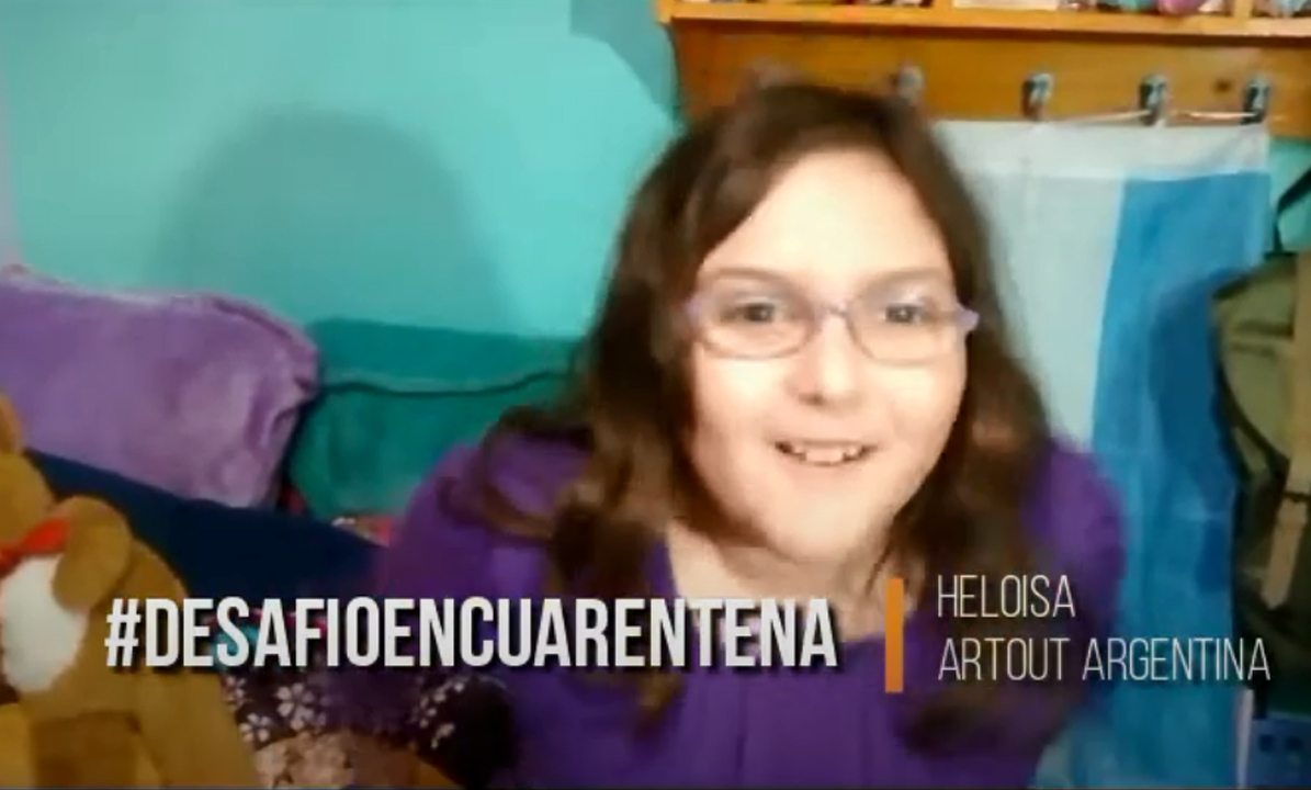 Heloisa los invita a un nuevo #DesafioEnCuarentena por el Mes de la Patria