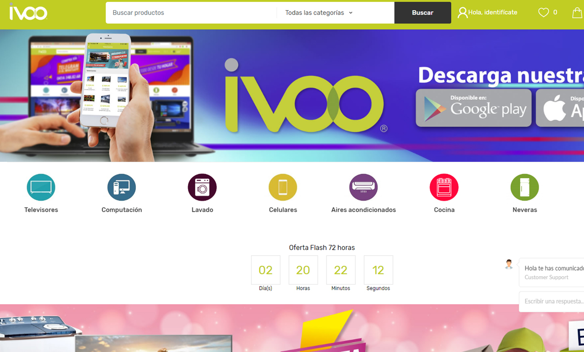 IVOO BRINDA UNA NUEVA EXPERIENCIA DE COMPRAS ON LINE