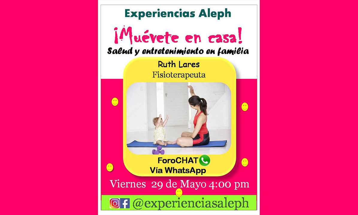 “Muévete en Casa” una iniciativa que potencia la salud y el bienestar físico y mental