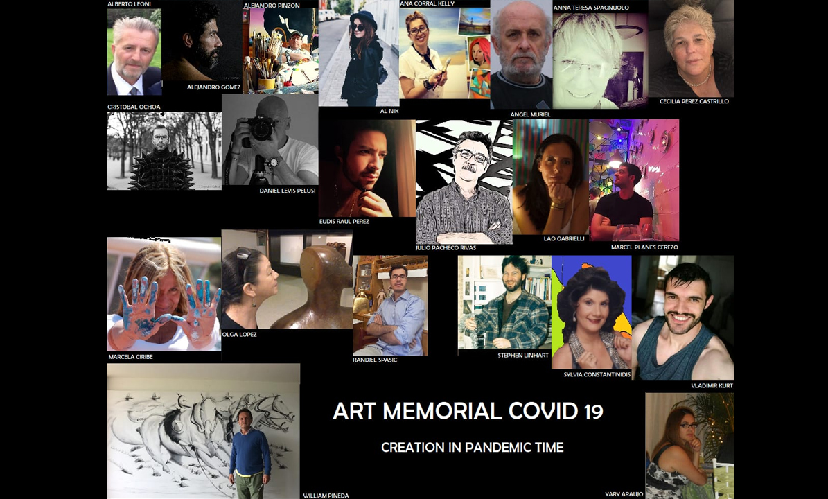 Dos venezolanos impulsan la exposición “Art Memorial Covid 19 / creación en tiempos de pandemia”