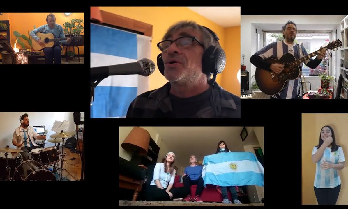 [LA BANDERA DE MI PATRIA] #ABRAZATUBANDERA Y SÚMATE A ESTE HOMENAJE SOLIDARIO DE LA MANO DE GRANDES ARTISTAS