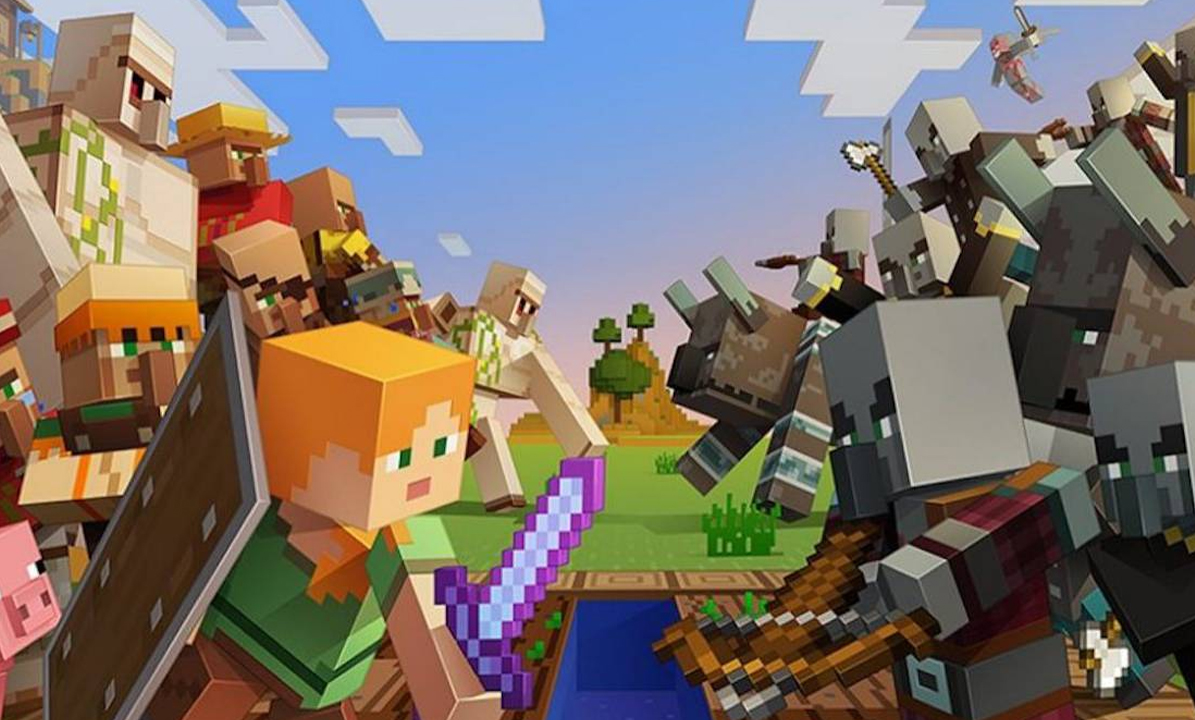 Universitarios realizaron graduación en estadio construido en Minecraft