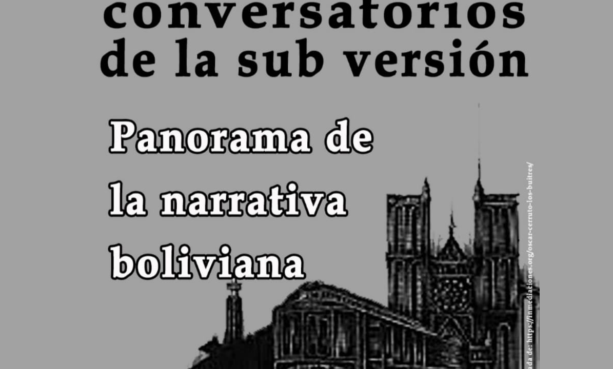 Panorama de la narrativa boliviana estrena ciclo de conversatorios