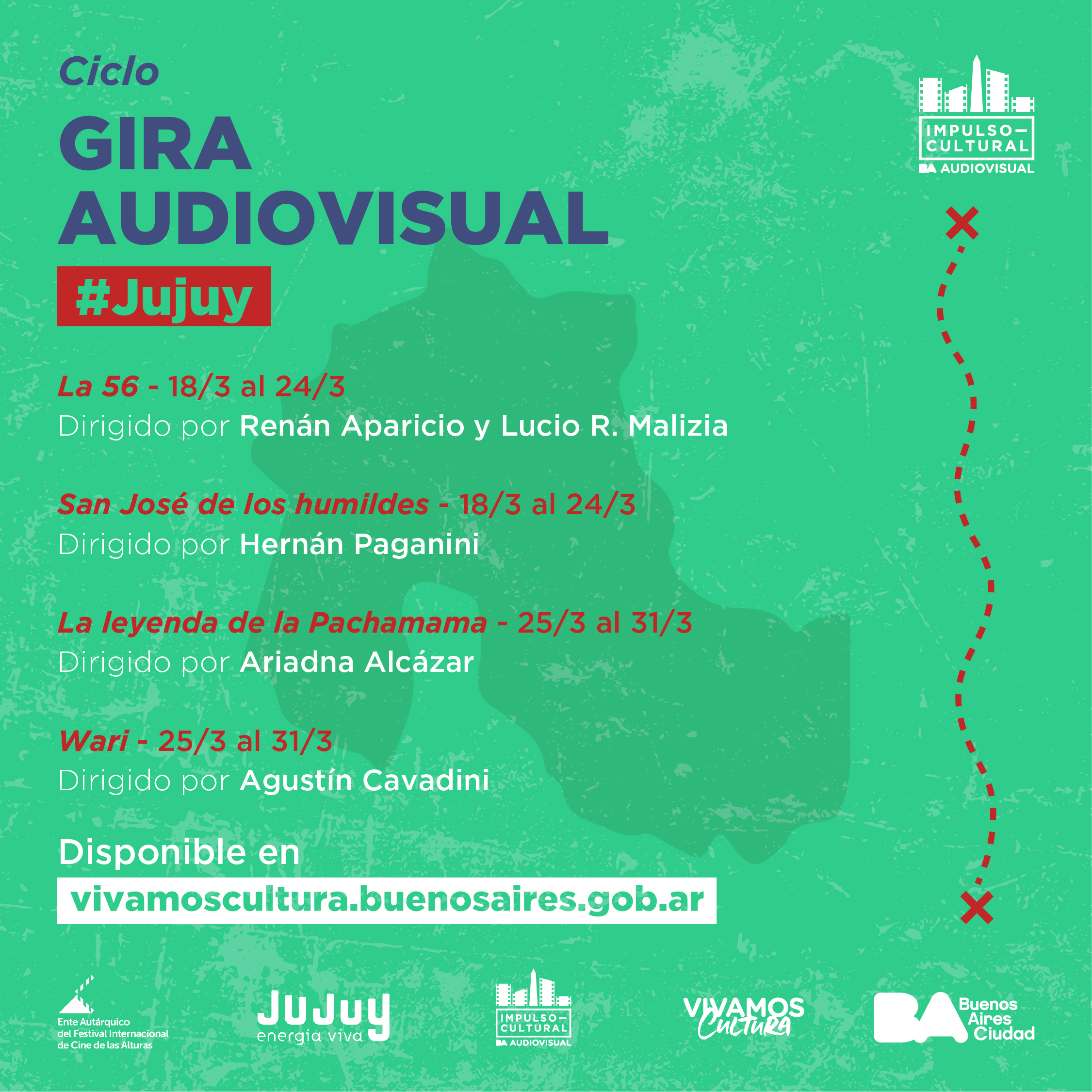 Conoce la Gira Audiovisual de Cine Las Alturas de Jujuy