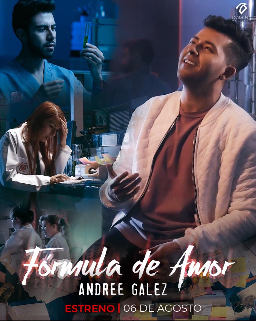 Andree Galez estrena el próximo 6 de agosto «Fórmula de Amor»