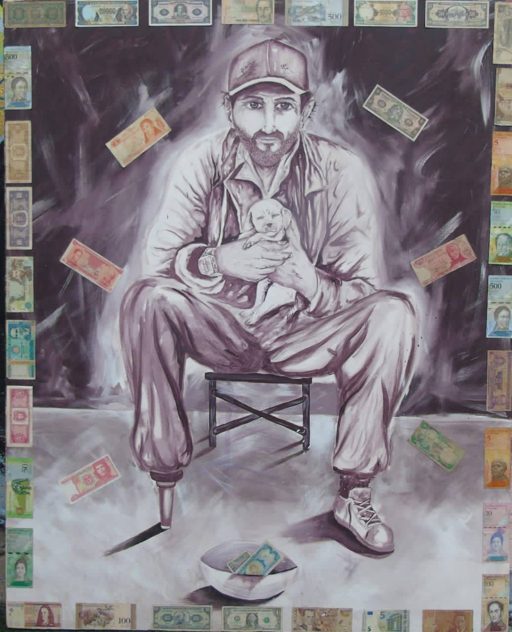 Obra de Albeiro Prado “Respeto”, una forma de promoverlo en “Arts for Inclusion”