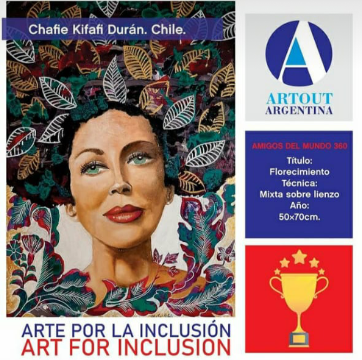 La obra de Chafie Kifafi Durán “Amor es Amor”, tocó fibras en “Arts for Inclusion”