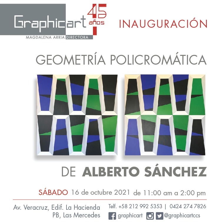 Obra reciente del artista venezolano Alberto Sánchez  se expone en la galería Graphicart
