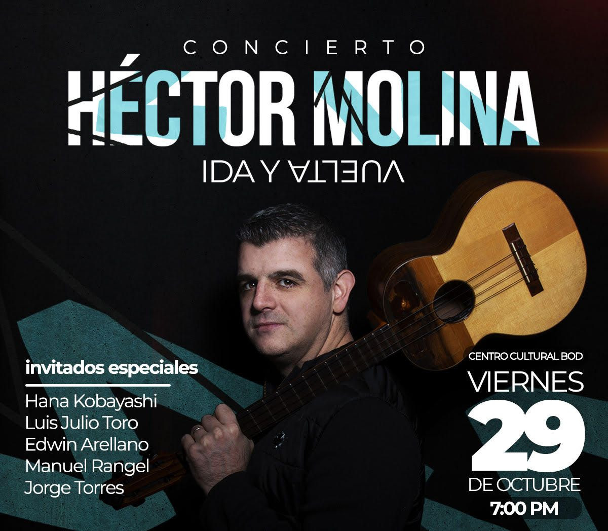 Héctor Molina se reencuentra con Venezuela en una gira de Ida y Vuelta
