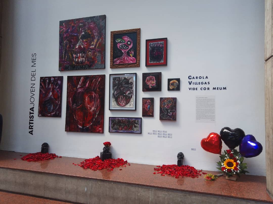 Con la expo “Vide Cor Meum”, Carola Villegas impacta en el mundo de las artes