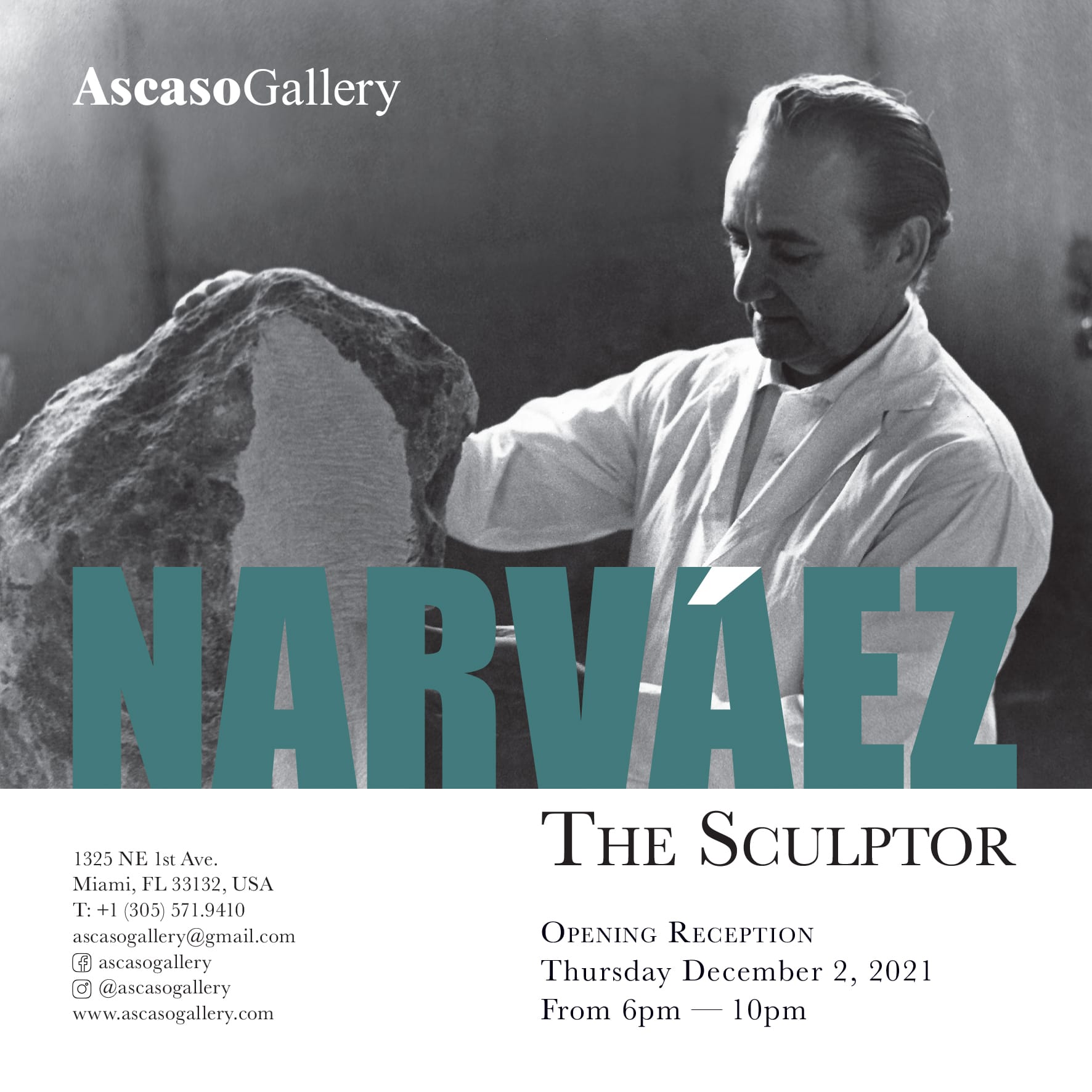 Muestra retrospectiva de Francisco Narváez  presenta la galería venezolana Ascaso Gallery en Miami
