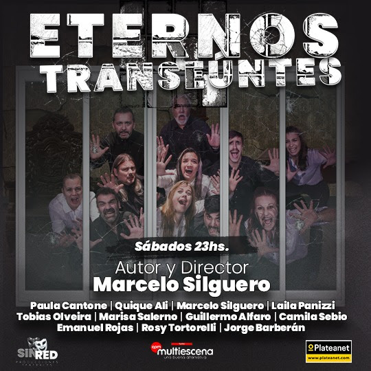 Imperdible «Eternos Transeúntes Seres encerrados en un mundo sin salida», una pieza de Marcelo Silguero