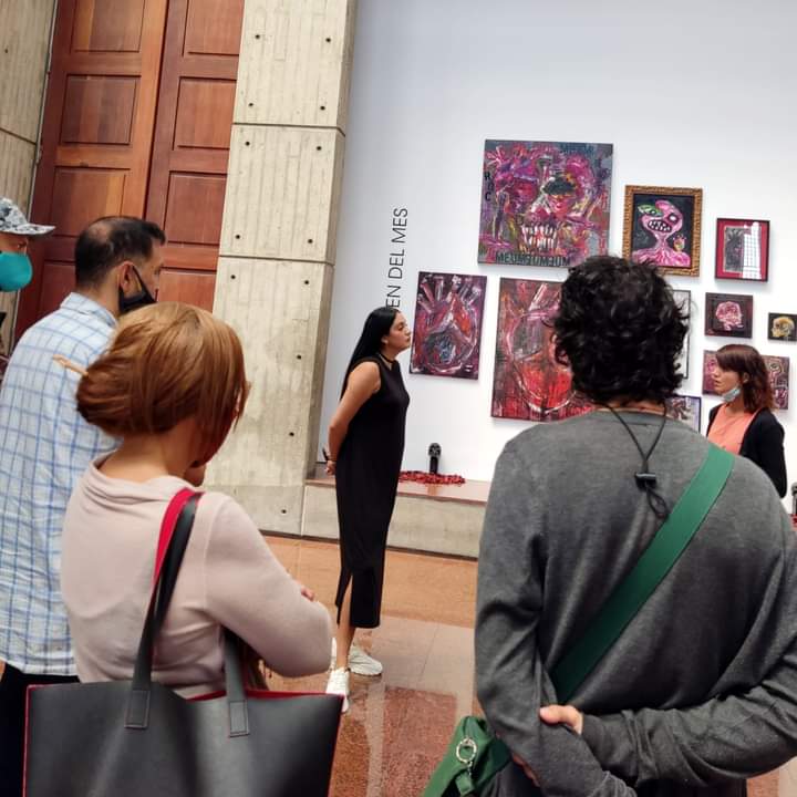 Con un conversatorio en la Galería Nacional clausura la Muestra “Vide Cor Meum” de Carola Villegas