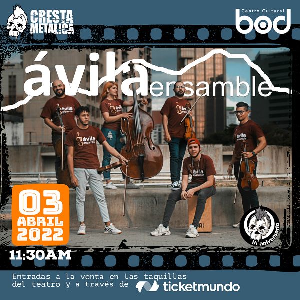 El Ávila Ensamble presenta “Una Vida de Película” en el Centro Cultural BOD