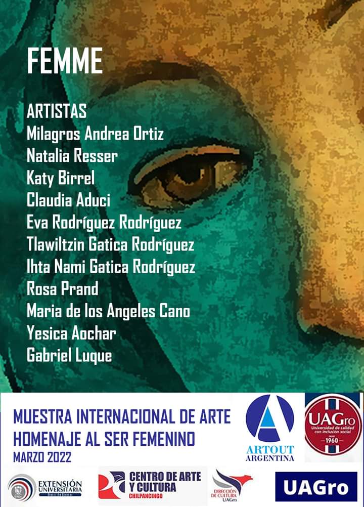 Muestra “Femme”, Artout inaugura exposición internacional en el mes de la Mujer