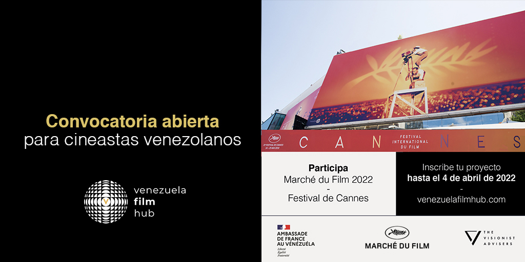 Por primera vez en el Festival de Cannes  Venezuela participará con un stand privado e independiente.