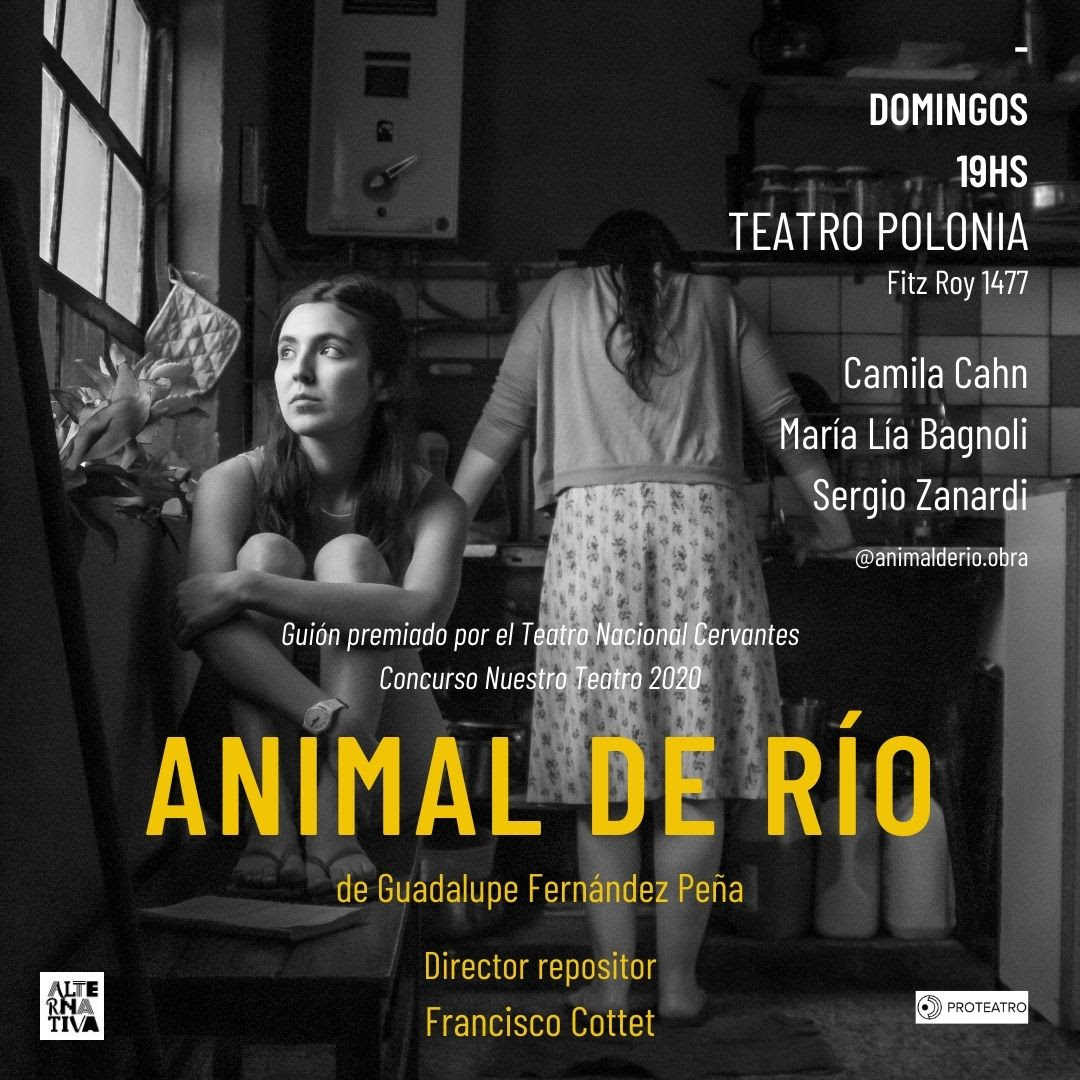 Animal de Río se reestrena el 6 de marzo en el Teatro Polonia