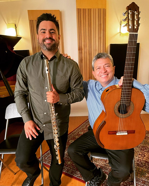 El flautista Eric Chacón se une al guitarrista Luis Quintero  en el disco “Classical Collection”