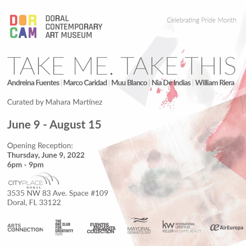 Colectiva “Take me. Take this” se presenta en el City Place Doral