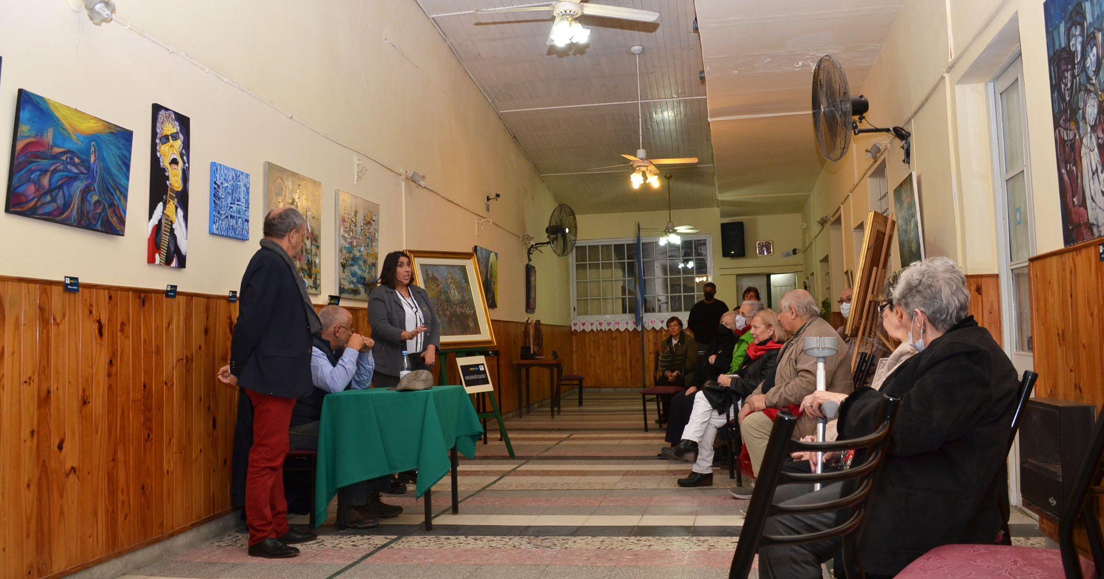 Biblioteca Barriocanal y el Centro de Jubilados y Artentina invitan a importante Acto Cultural