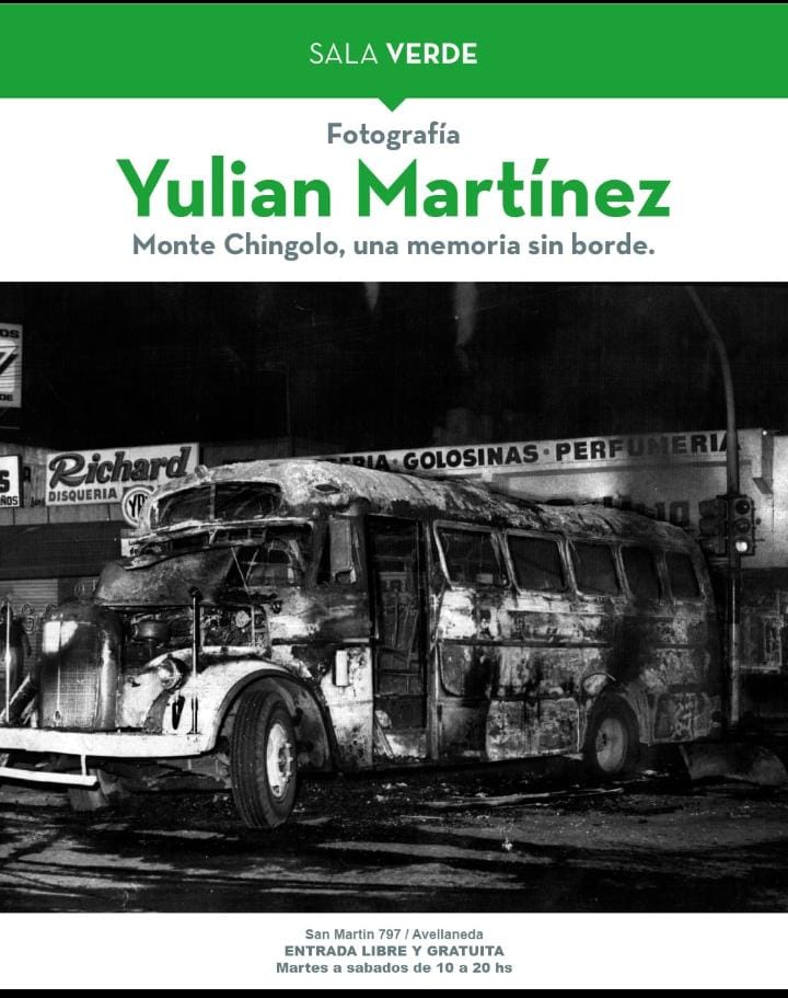 Yulian Martínez  inaugura Monte Chingolo, una memoria sin borde en Centro de Arte en Avellaneda