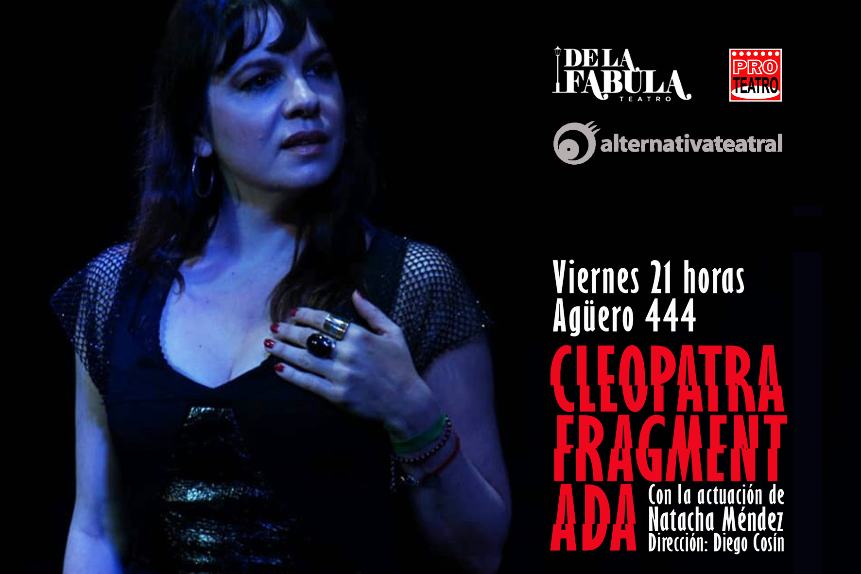 «Cleopatra Fragmentada»  se estrena el 8 de julio en Teatro de la Fábula
