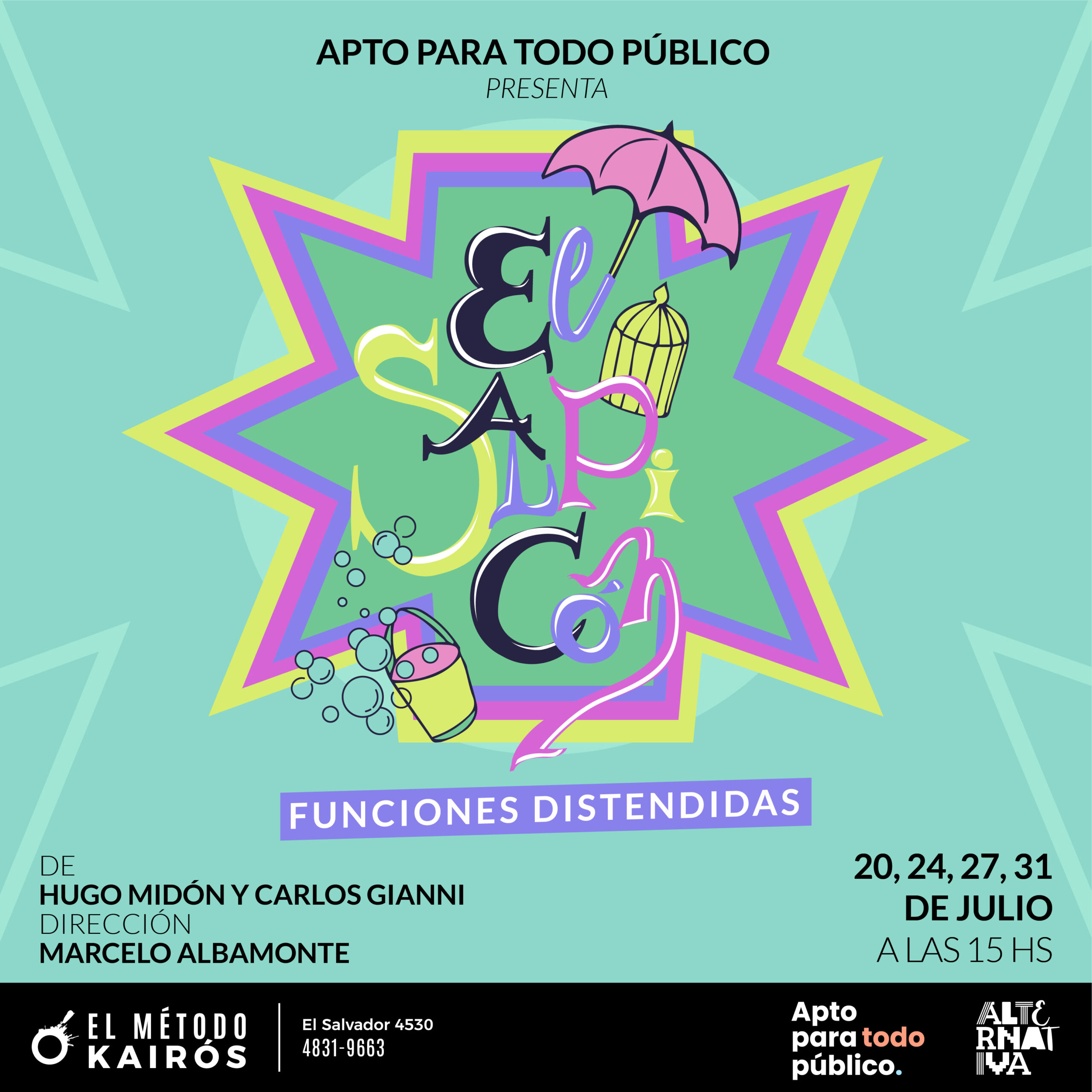 Vuelve el clásico musical infantil «El Salpicón»