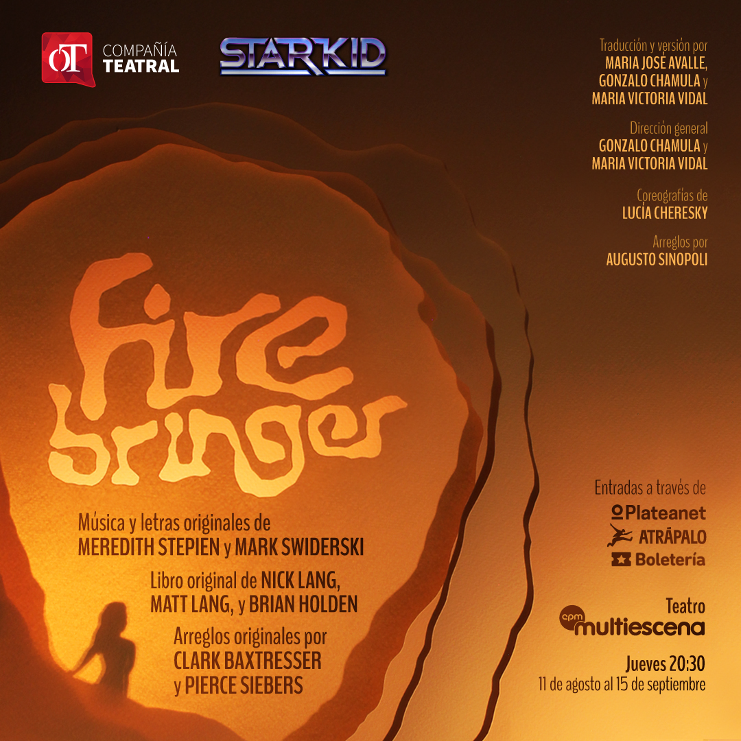 Por primera vez en Argentina, llega el musical «Firebringer»