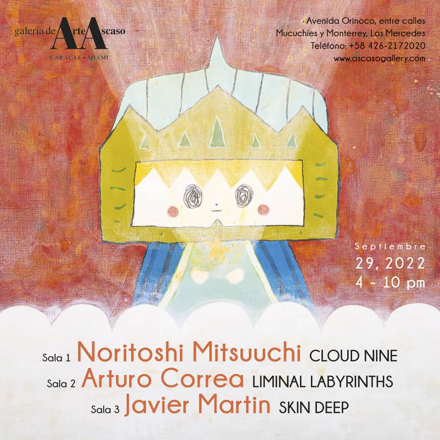 Arturo Correa, Javier Martín y Noritoshi Mitsuuchi se exponen simultáneamente en la Galería de Arte Ascaso
