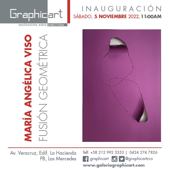 Obras recientes de María Angélica Viso se exponen en la galería Graphicart