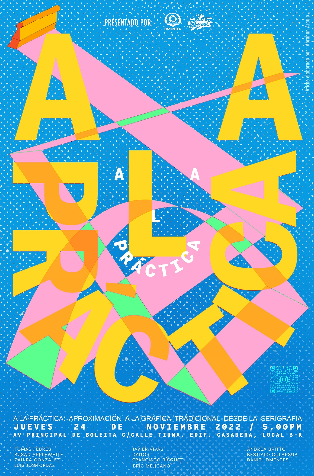 ToTakeOut.Studio y DmentesVzla  presentan muestra colectiva de Artes Gráficas