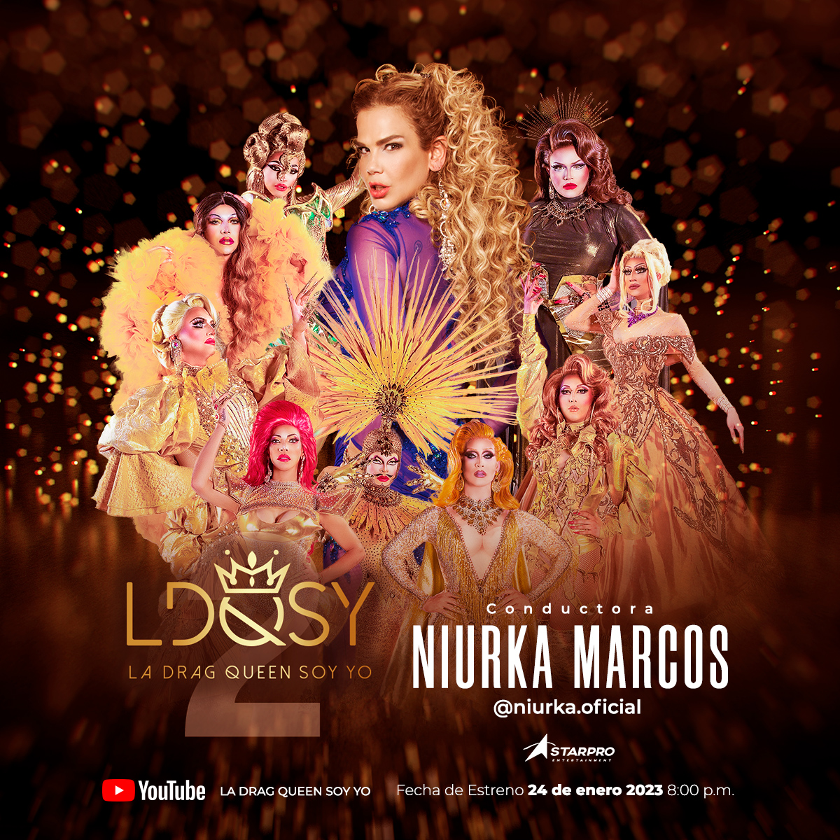 La reconocida Niurka Marcos anunciará quien será la Drag Queen 2023.