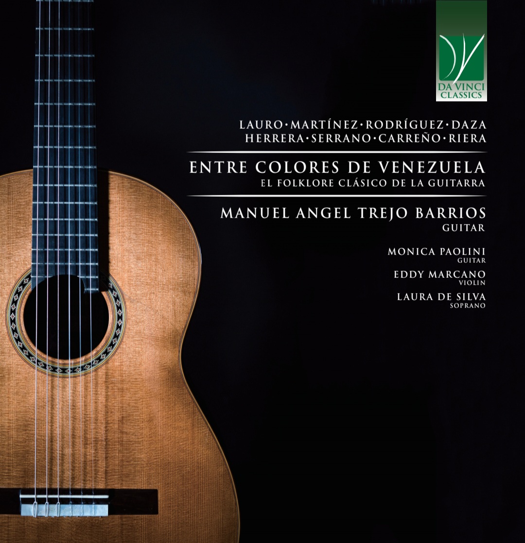 El guitarrista Manuel Trejo Barrios presenta el disco “Entre Colores de Venezuela”