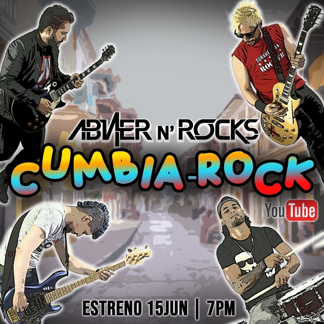 Cumbia Rock es lo nuevo de la agrupación venezolana Abner N’ Rocks