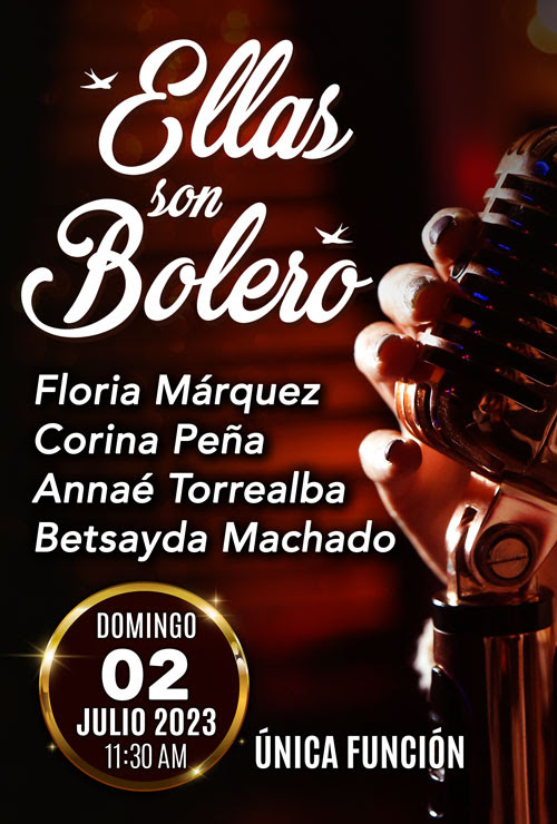 El bolero en clave femenina  regresa al Centro Cultural BOD